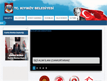 Tablet Screenshot of kiyikoy.bel.tr
